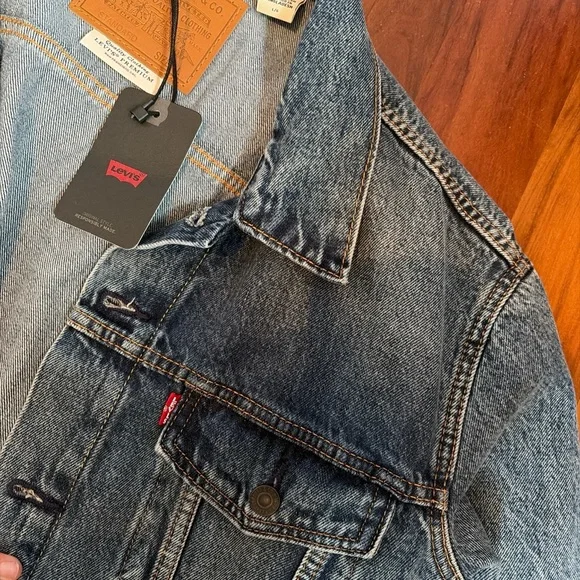 Levi's Men's Light Blue Denim Jacket - Picture 4 of 5